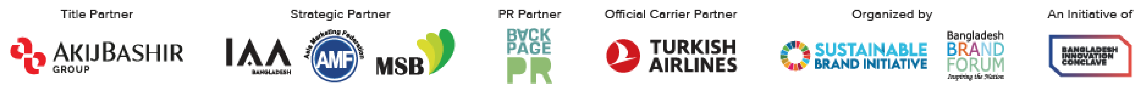 Valued Partners of SDG Brand Champion Awards 2026